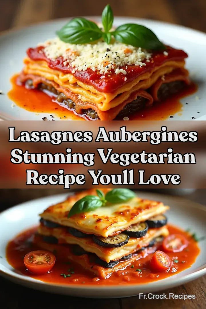 Lasagnes Aubergines Stunning Vegetarian Recipe Youll Love