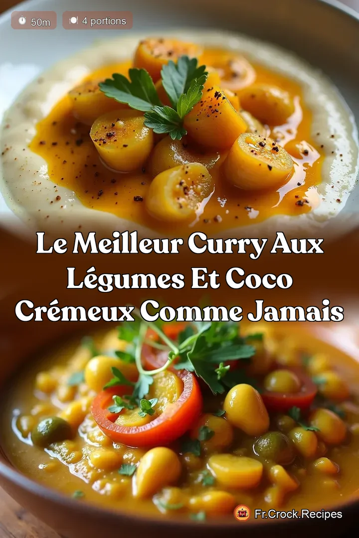 Le Meilleur Curry aux L&eacute;gumes et Coco Cr&eacute;meux comme Jamais