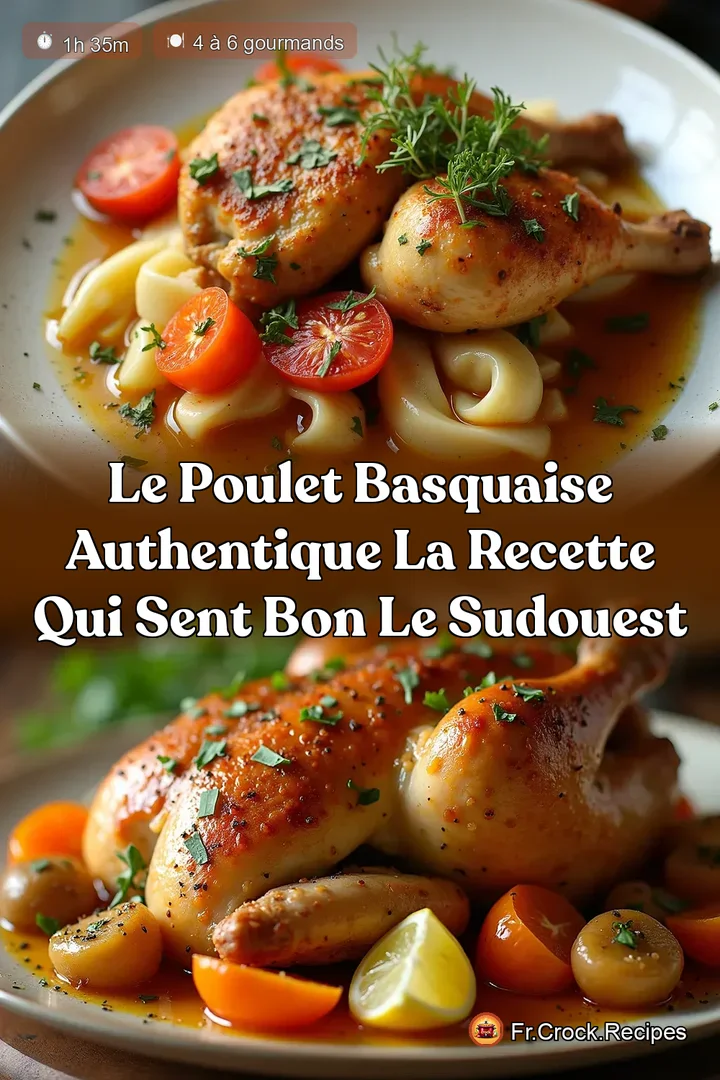 Le Poulet Basquaise Authentique La Recette Qui Sent Bon le SudOuest