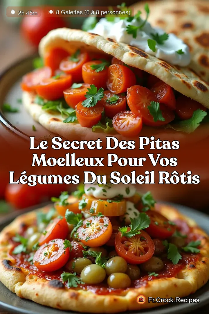 Le Secret des Pitas Moelleux pour vos L&eacute;gumes du Soleil R&ocirc;tis