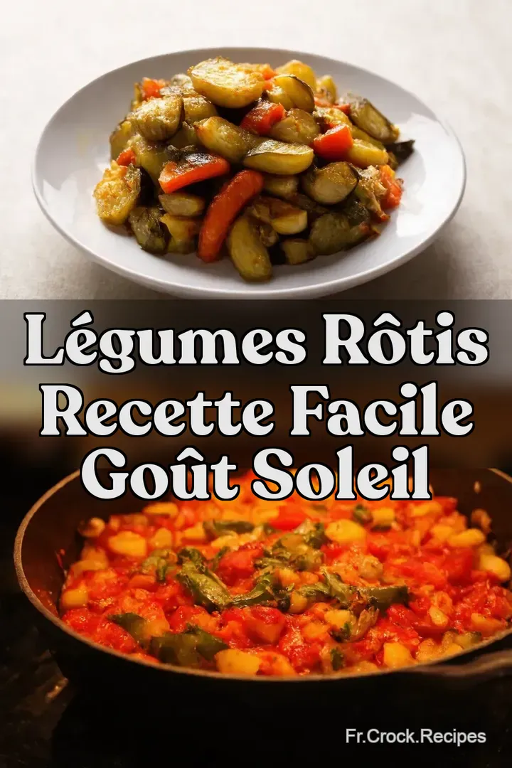 L&eacute;gumes R&ocirc;tis Recette Facile Go&ucirc;t Soleil