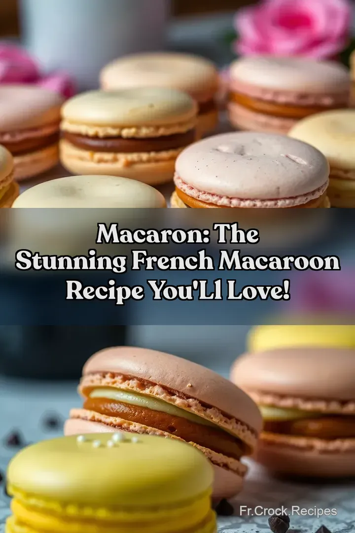Macaron: The Stunning French Macaroon Recipe You ll Love!