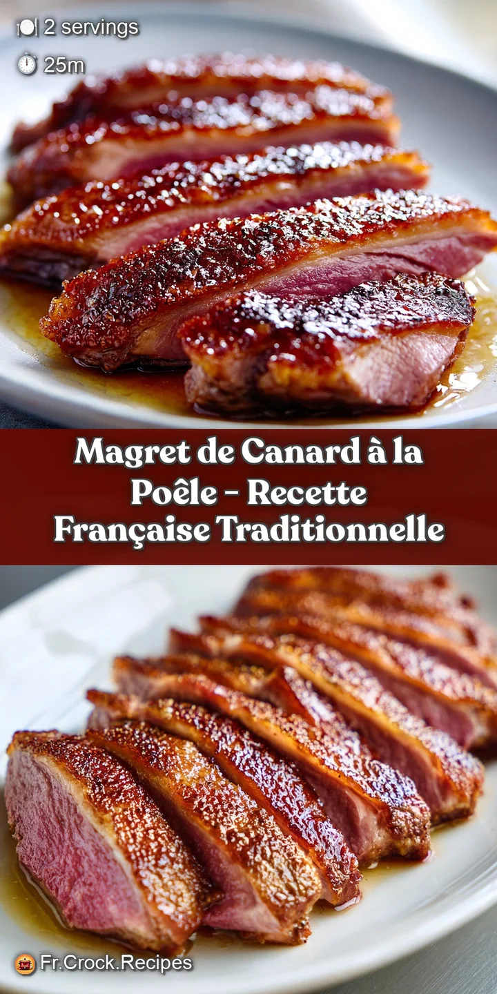 Close-up of crisp duck skin: deep brown and bubbly, contrasting with the pink, juicy meat underneath, promising rich flavor.