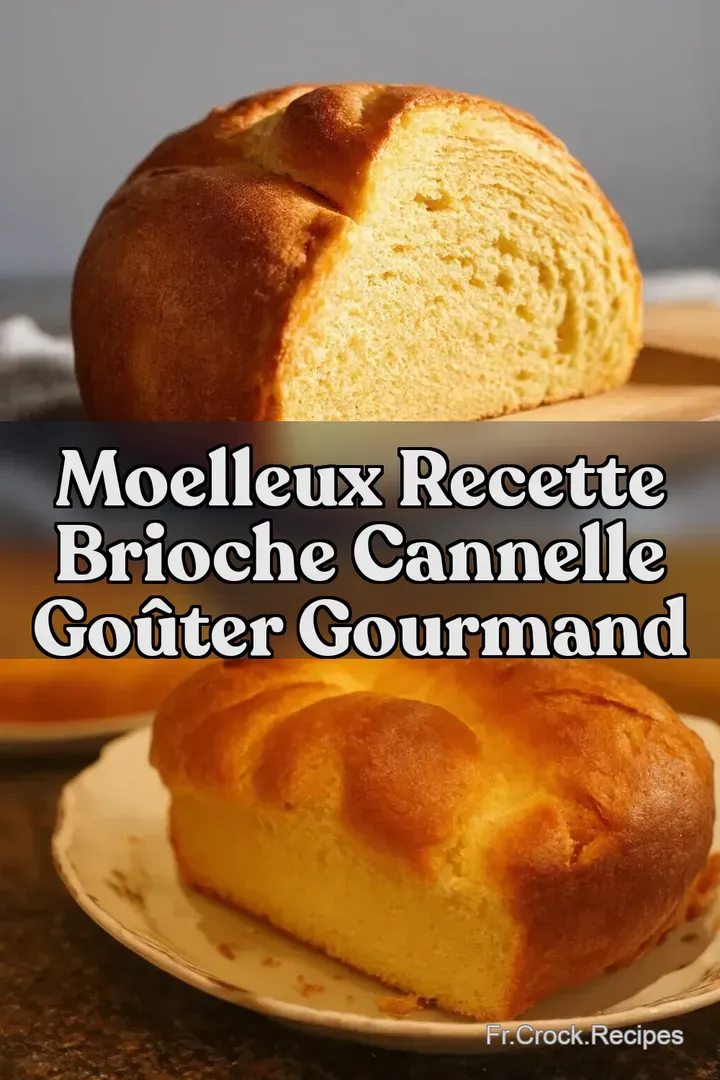 Moelleux Recette Brioche Cannelle Go&ucirc;ter Gourmand