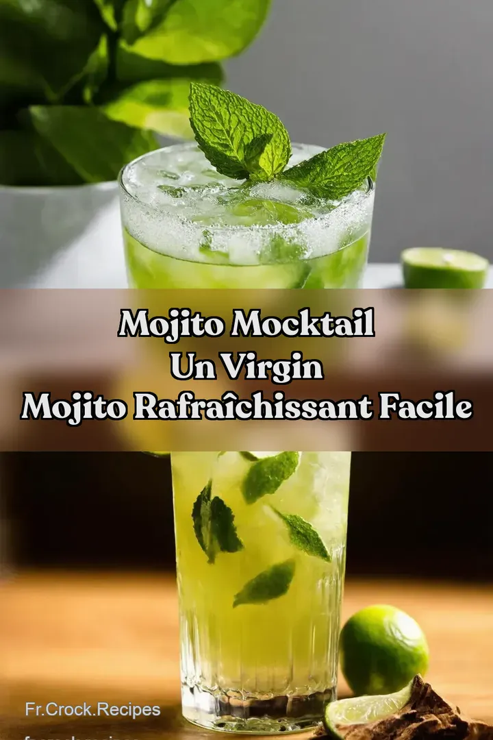 Mojito Mocktail Un Virgin Mojito Rafra&icirc;chissant Facile