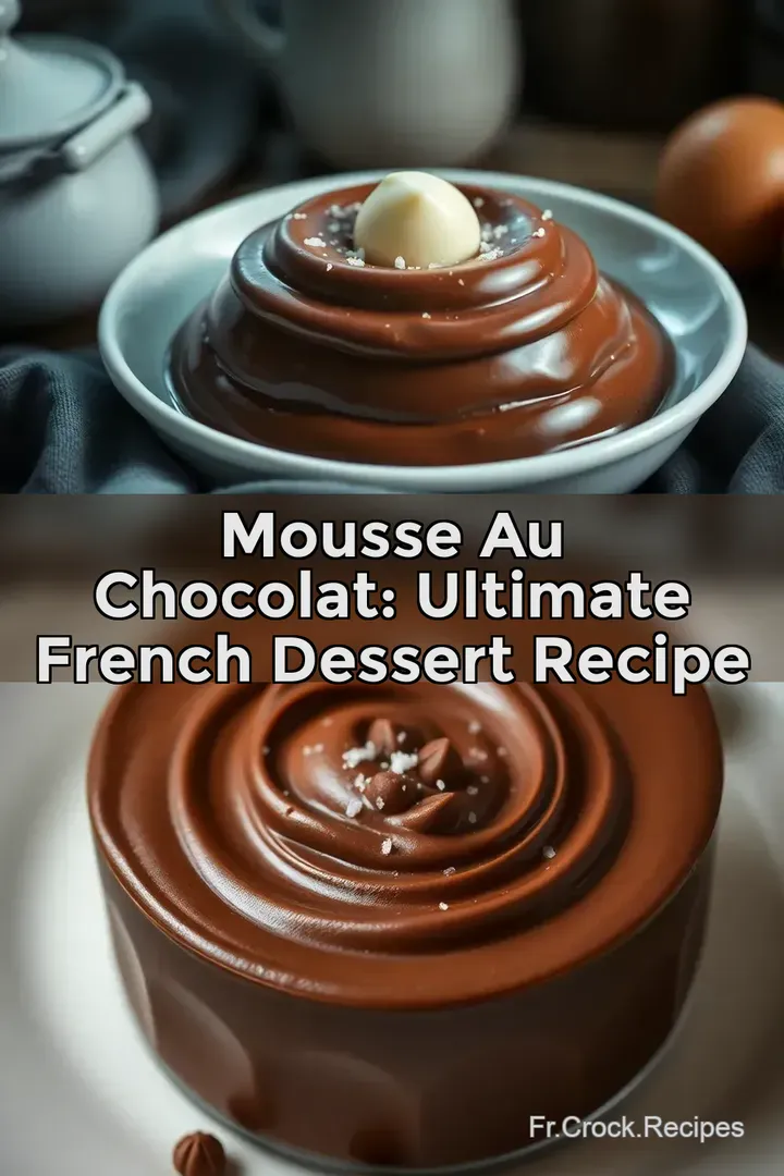 Mousse au Chocolat: Ultimate French Dessert Recipe