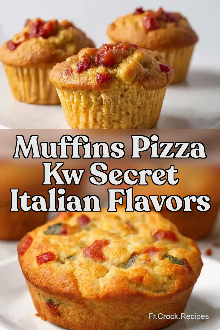 Muffins Pizza kw Secret Italian Flavors