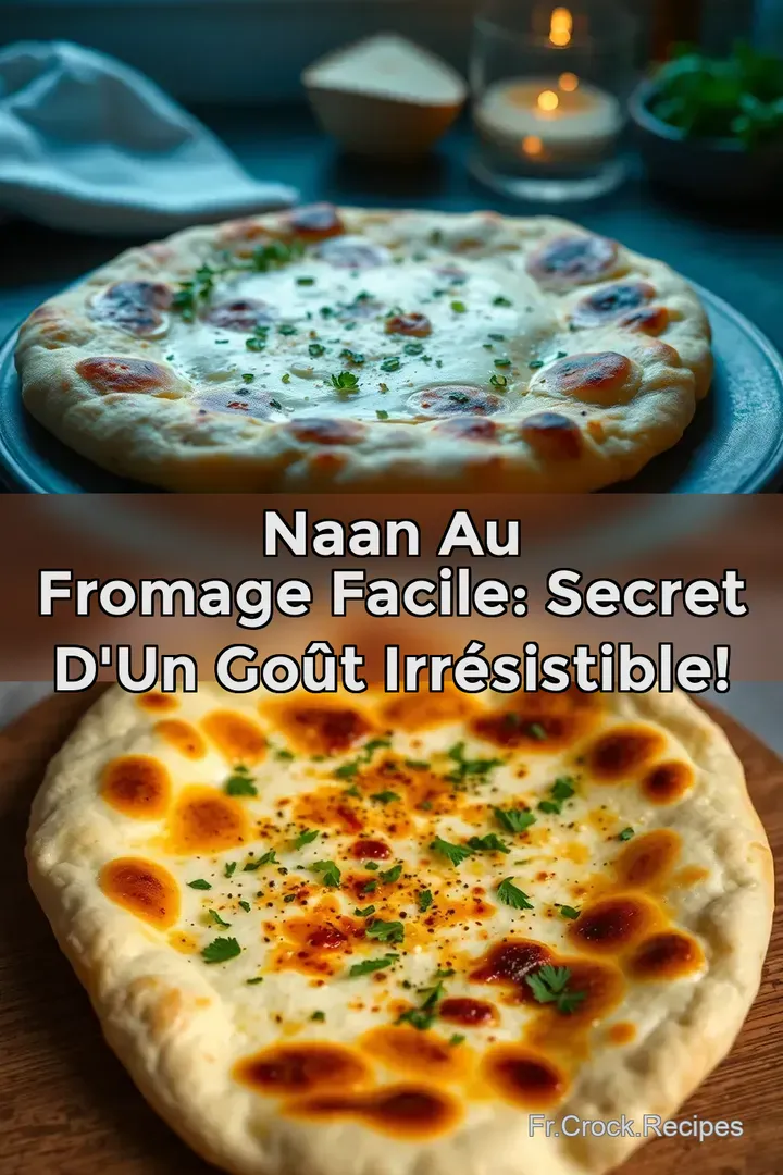 Naan au Fromage Facile: Secret d un Go&ucirc;t Irr&eacute;sistible!
