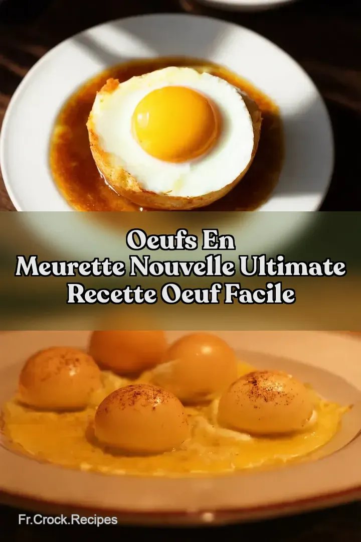 Oeufs en Meurette Nouvelle Ultimate Recette Oeuf Facile