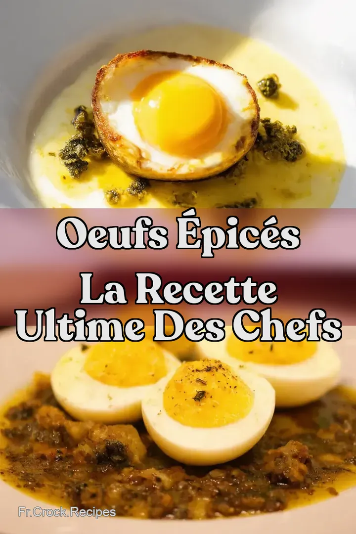 Oeufs &Eacute;pic&eacute;s La Recette Ultime des Chefs