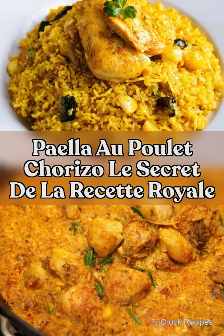 Paella au Poulet Chorizo Le Secret de la Recette Royale