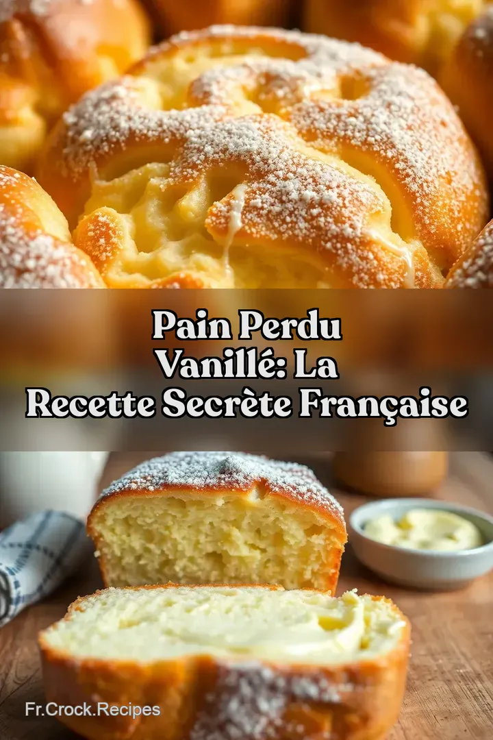 Pain Perdu Vanill&eacute;: La Recette Secr&egrave;te Fran&ccedil;aise