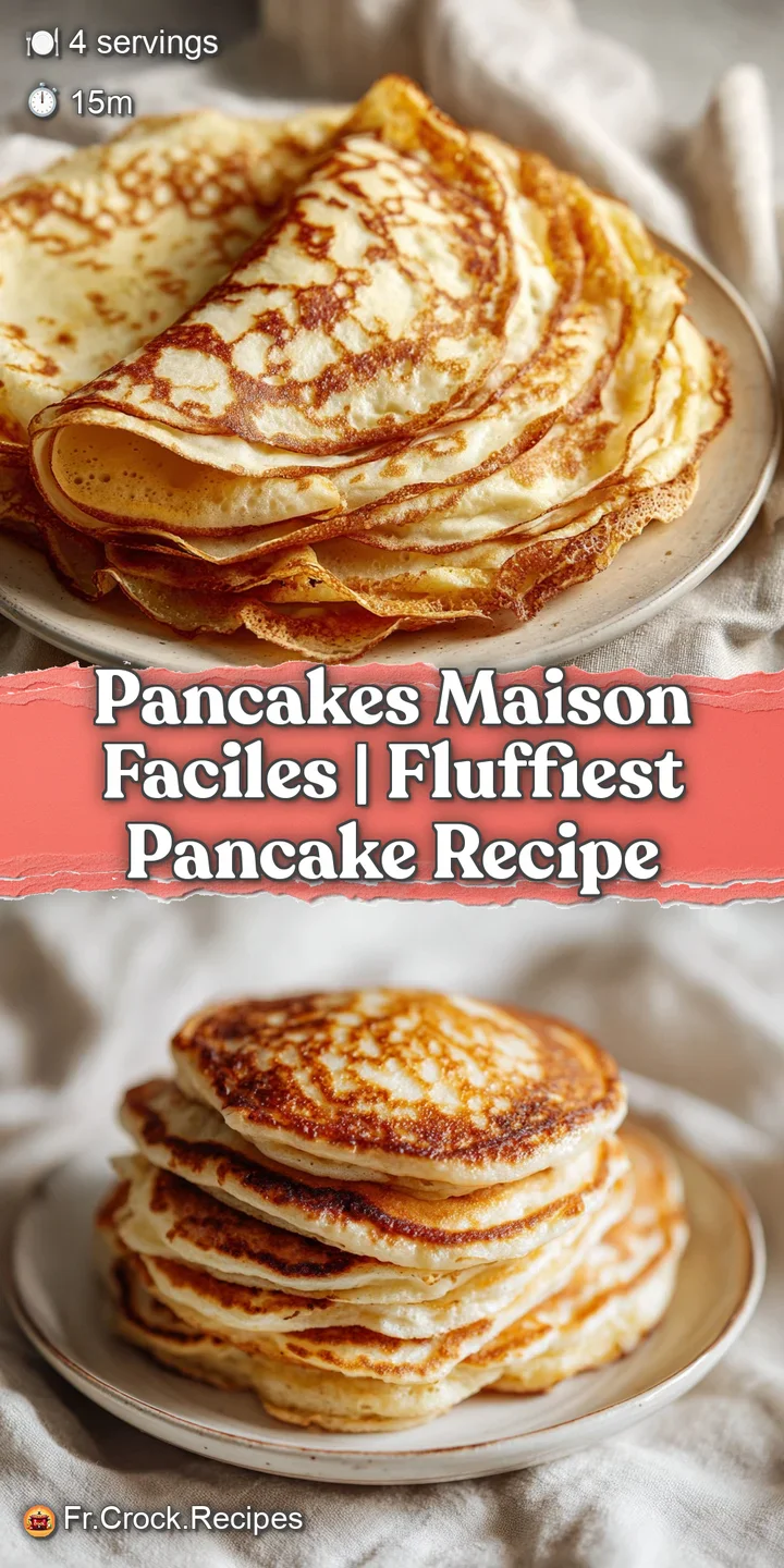 Close-up of a perfectly cooked, pillowy pancake with a glossy sheen of maple syrup pooling on top.