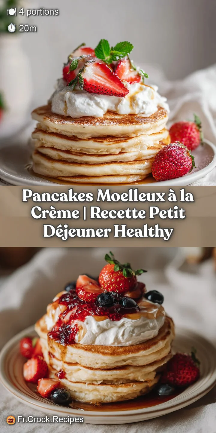 Close-up of a pillowy, light-golden pancake with a slight sheen, showing delicate air pockets and a hint of syrup.