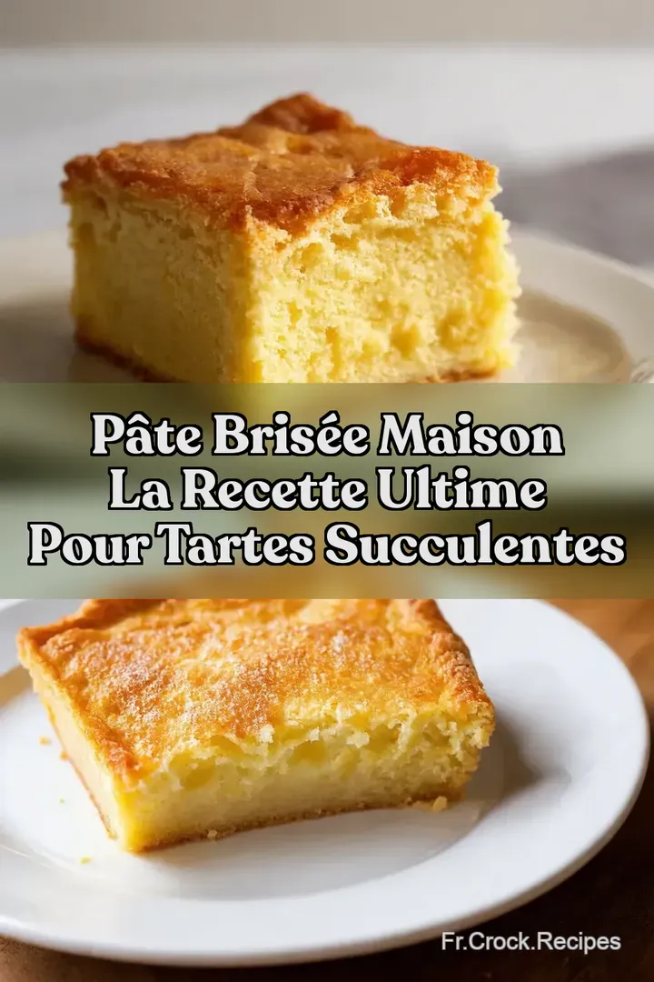 P&acirc;te Bris&eacute;e Maison La Recette Ultime Pour Tartes Succulentes