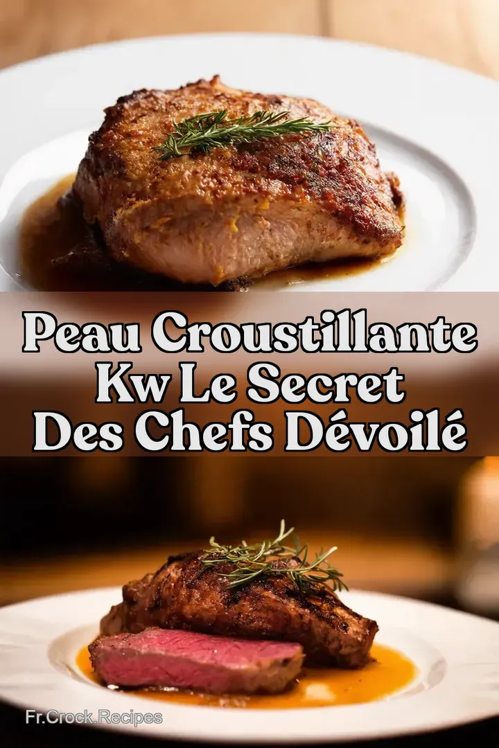 Peau Croustillante kw Le Secret des Chefs D&eacute;voil&eacute;