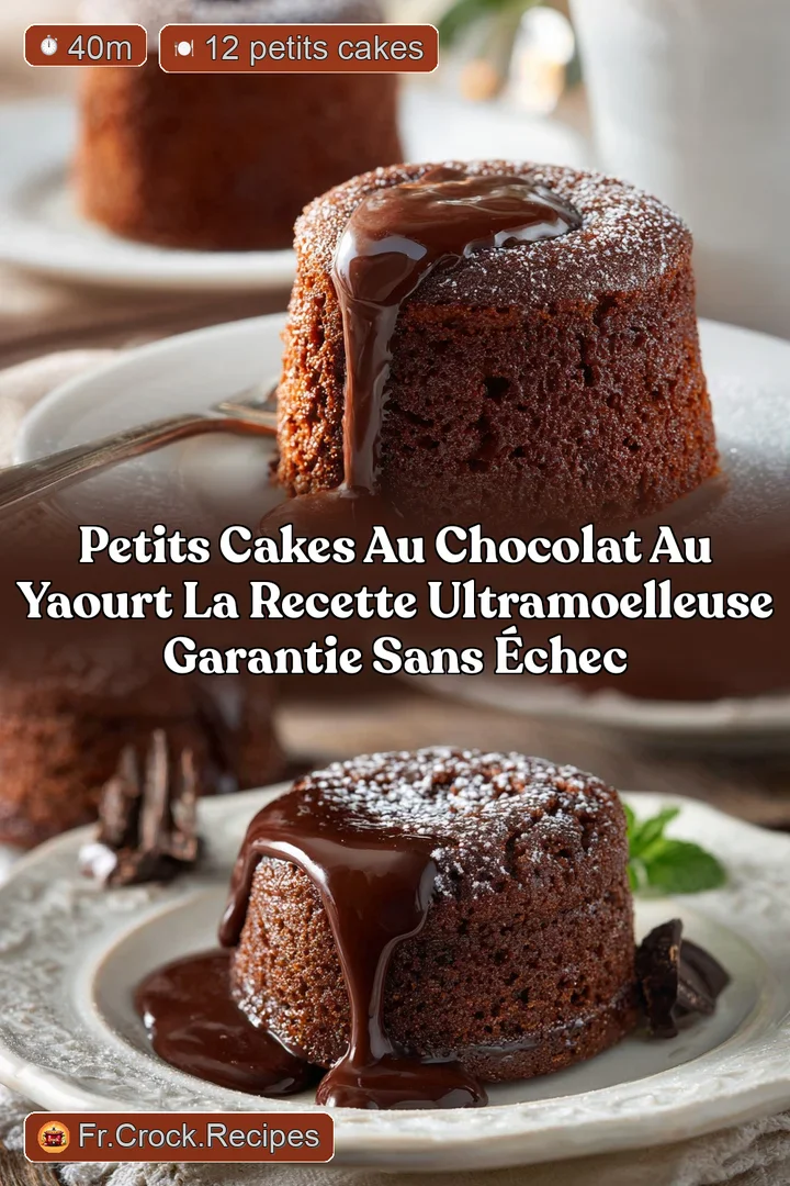 Petits Cakes au Chocolat au Yaourt La Recette UltraMoelleuse Garantie Sans &Eacute;chec