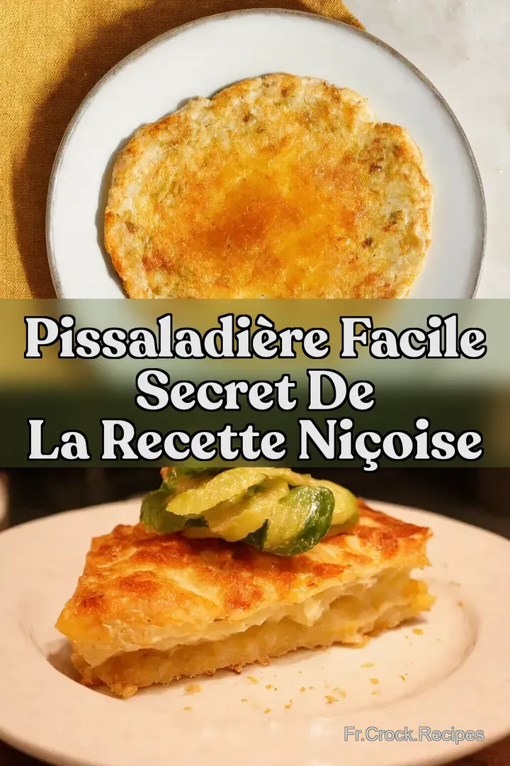 Pissaladi&egrave;re Facile Secret de la Recette Ni&ccedil;oise