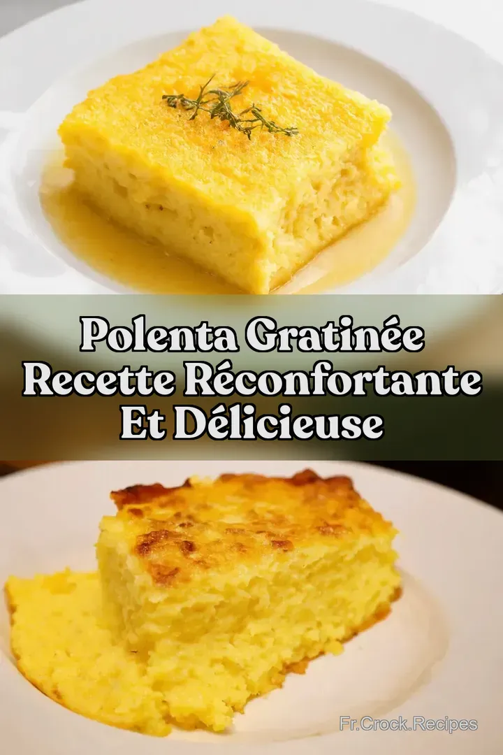 Polenta Gratin&eacute;e Recette R&eacute;confortante et D&eacute;licieuse