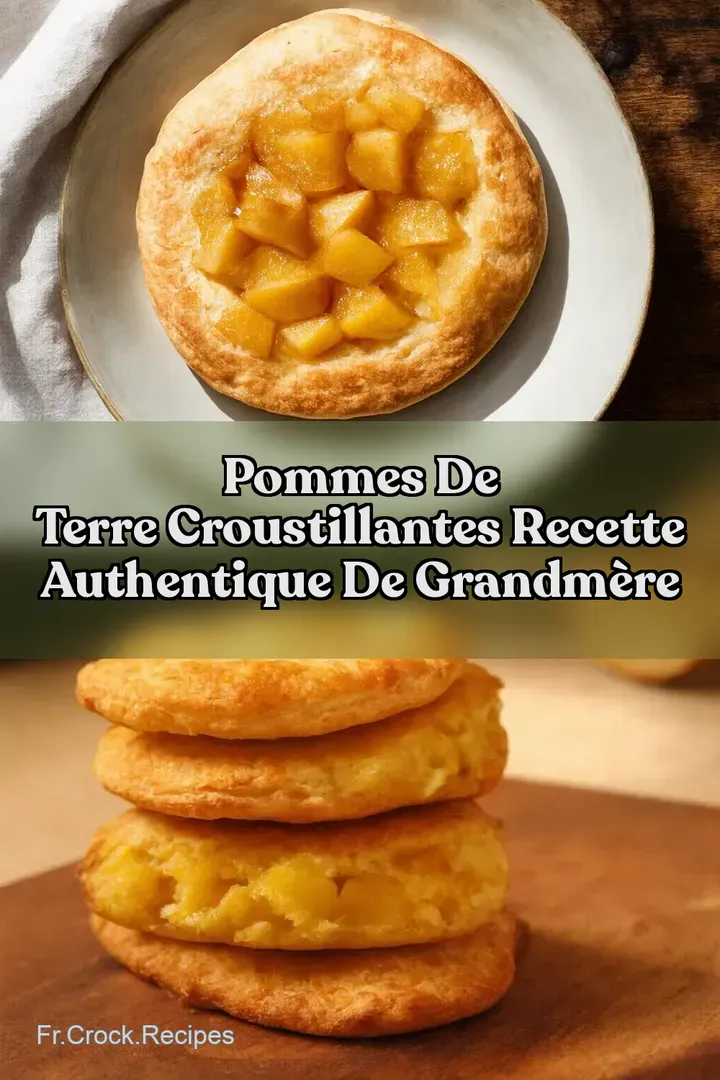 Pommes de Terre Croustillantes Recette Authentique de GrandM&egrave;re