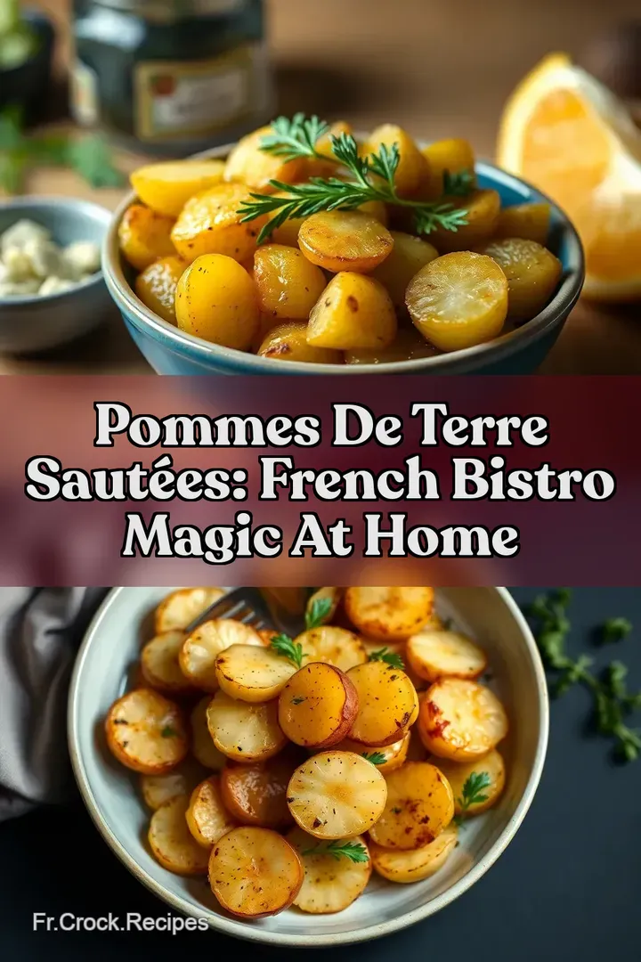 Pommes de Terre Saut&eacute;es: French Bistro Magic At Home