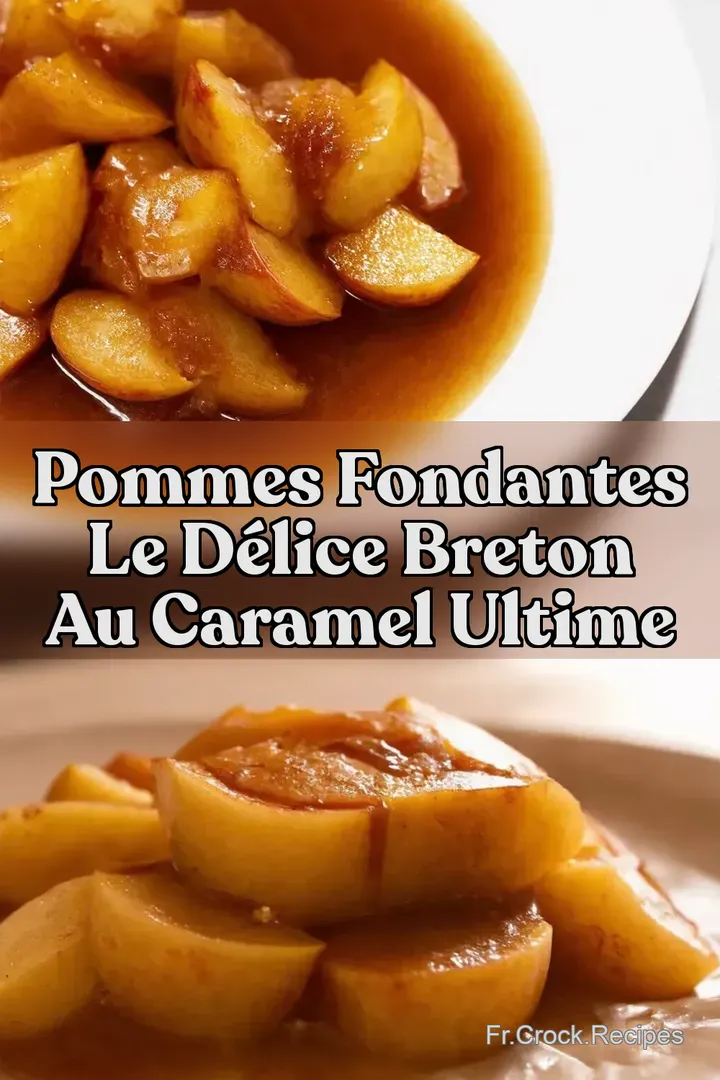 Pommes Fondantes Le D&eacute;lice Breton au Caramel Ultime