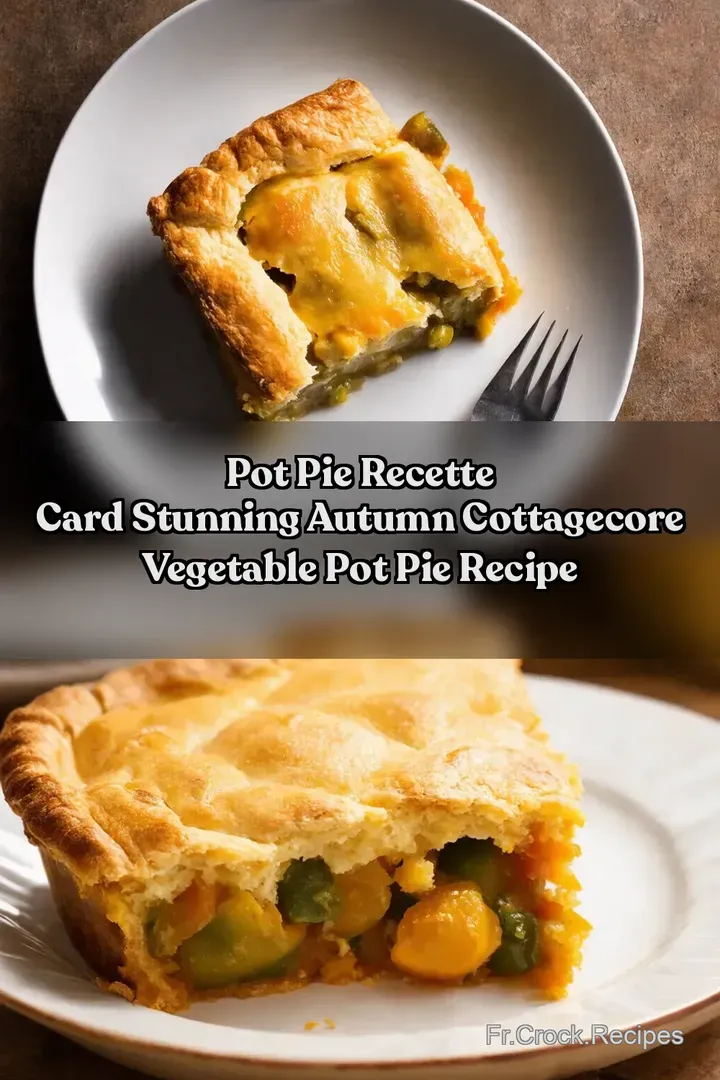 Pot Pie Recette Card Stunning Autumn Cottagecore Vegetable Pot Pie Recipe