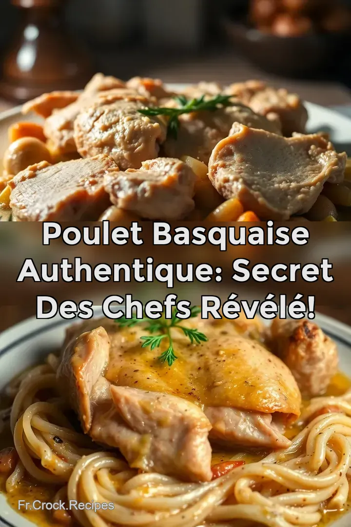 Poulet Basquaise Authentique: Secret des Chefs R&eacute;v&eacute;l&eacute;!