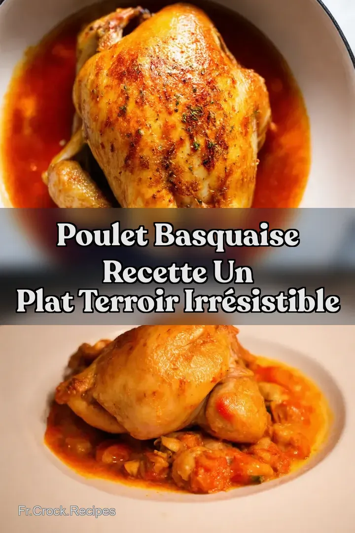 Poulet Basquaise Recette Un plat terroir Irr&eacute;sistible