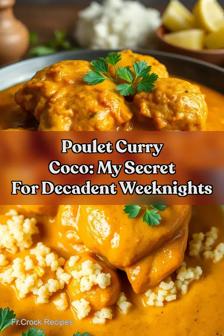 Poulet Curry Coco: My Secret for Decadent Weeknights