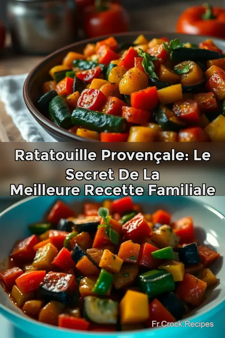 Ratatouille Proven&ccedil;ale: Le Secret de la Meilleure Recette Familiale