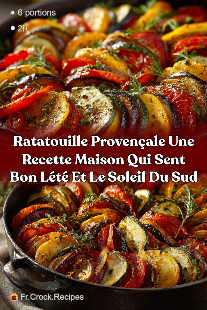 Ratatouille Proven&ccedil;ale Une recette maison qui sent bon l&eacute;t&eacute; et le soleil du Sud