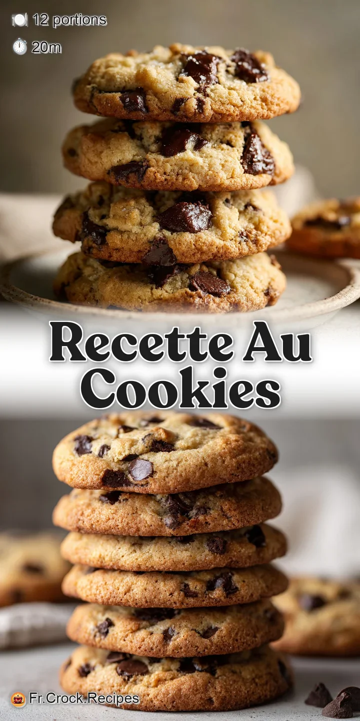 Close-up of a warm, gooey cookie with melting chocolate chips; soft texture and appealing melted chocolate pulls at the ed...