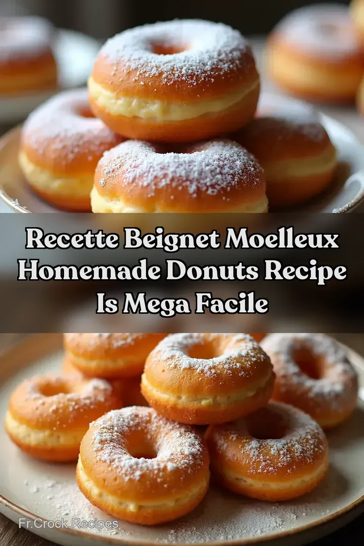 Recette Beignet Moelleux Homemade Donuts recipe is mega Facile