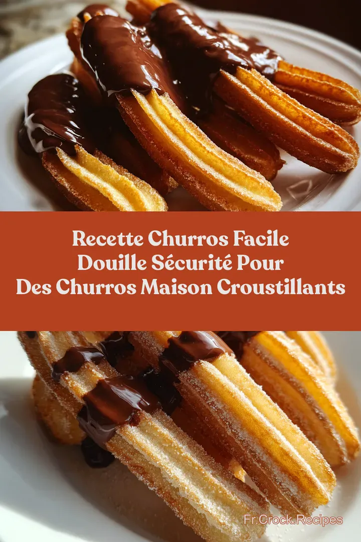 Recette Churros Facile Douille S&eacute;curit&eacute; pour des Churros Maison Croustillants