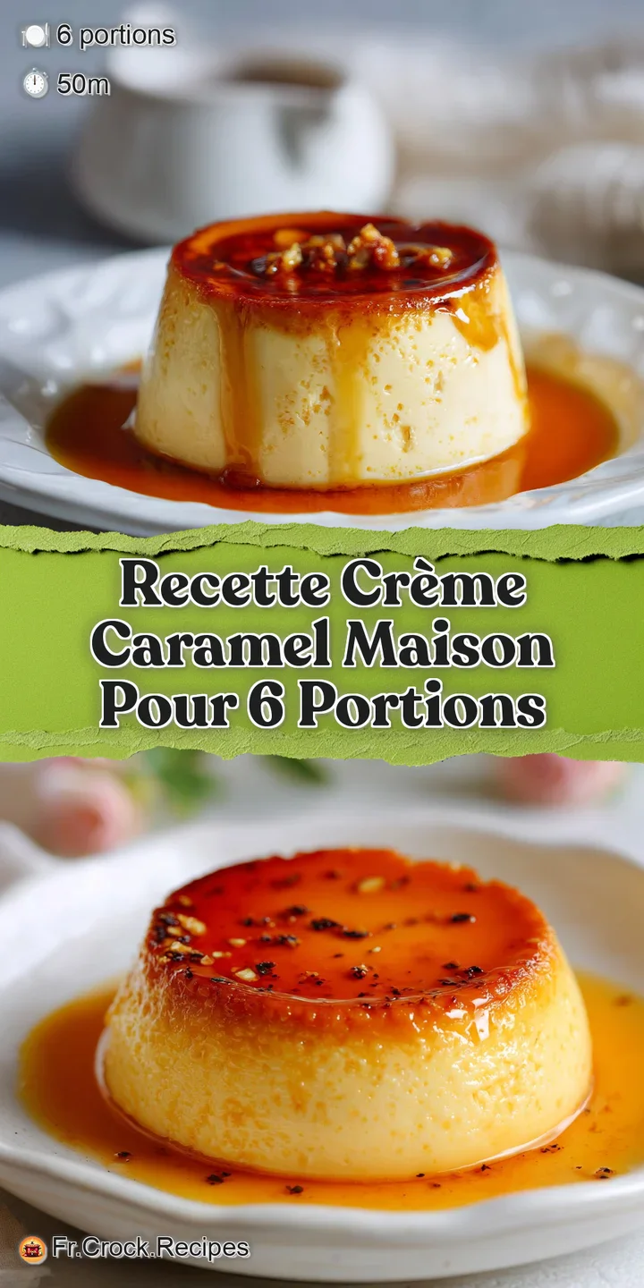 Close-up of a cr&egrave;me caramel, revealing its delicate, creamy texture and the deep, inviting color of the caramelized sugar.