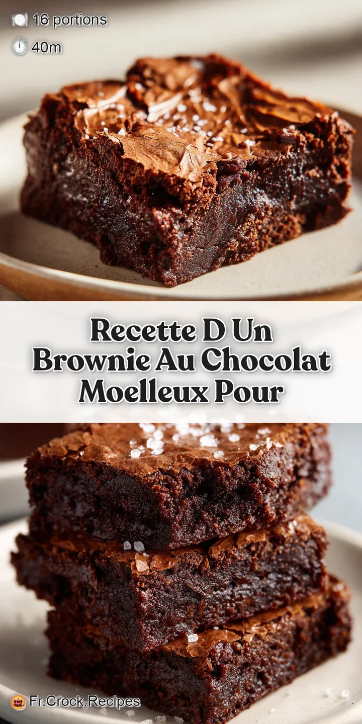 Close-up of a dark chocolate brownie, showing the moist crumb and shiny surface. Intense chocolate aroma seems to jump fro...