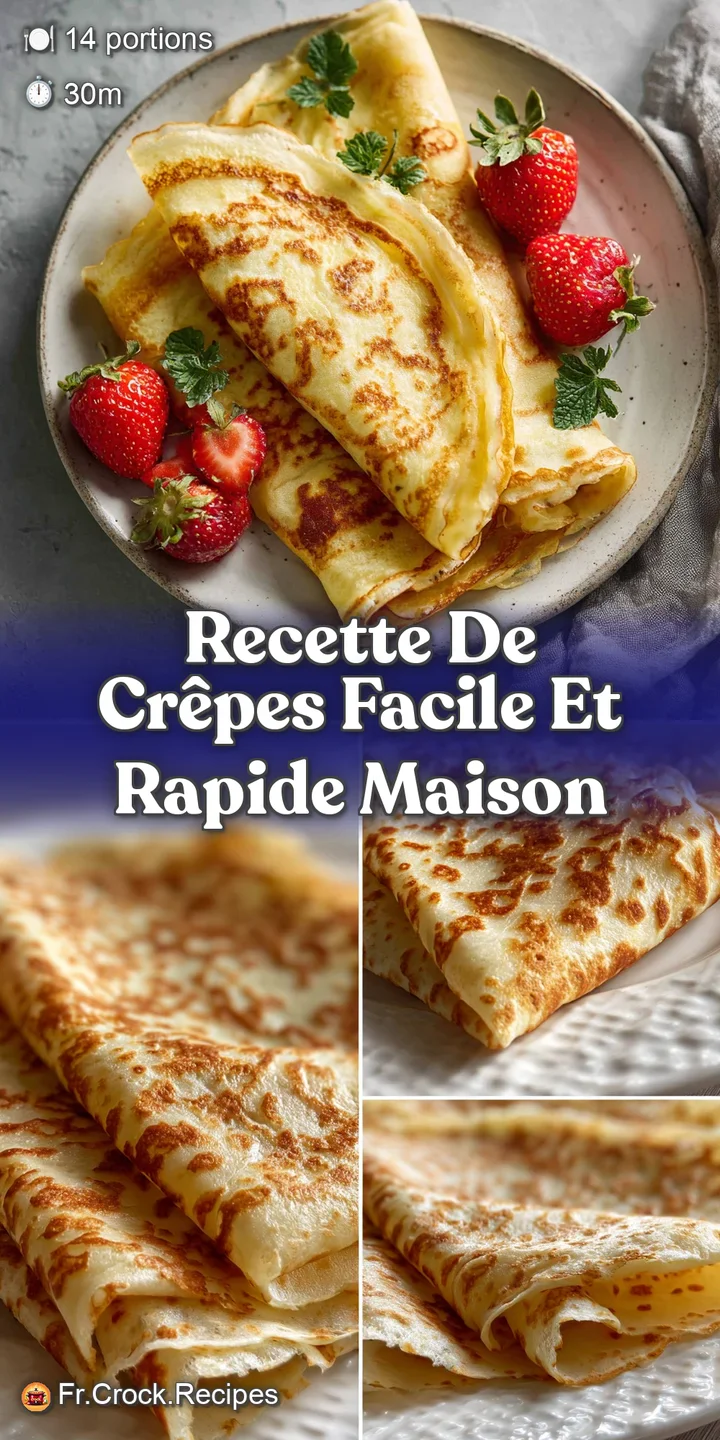 Buttery crepe with lacy edges, glistening with melted butter and a dusting of fine sugar. A tempting bite is missing.