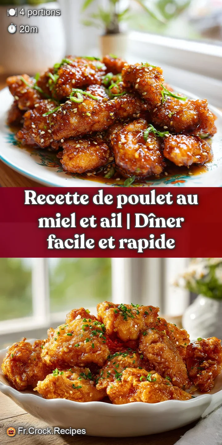 Close-up of succulent, tender chicken with a rich, amber-hued honey-garlic coating and visible char marks.