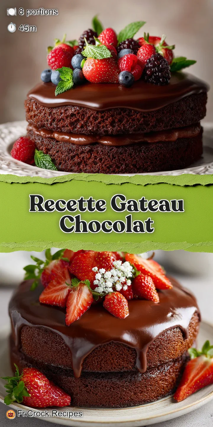 Close-up of moist, dark chocolate cake. Crumbly texture and slightly glossy surface invite a bite. Warm, comforting dessert.