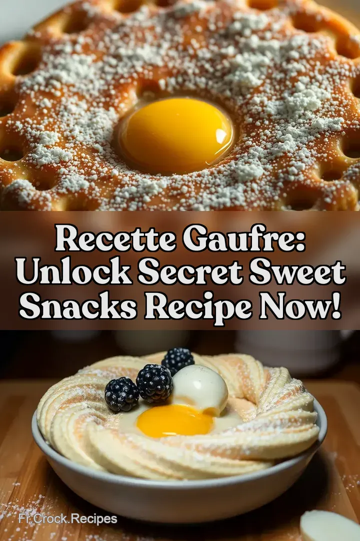 Recette Gaufre: Unlock Secret Sweet Snacks Recipe Now!