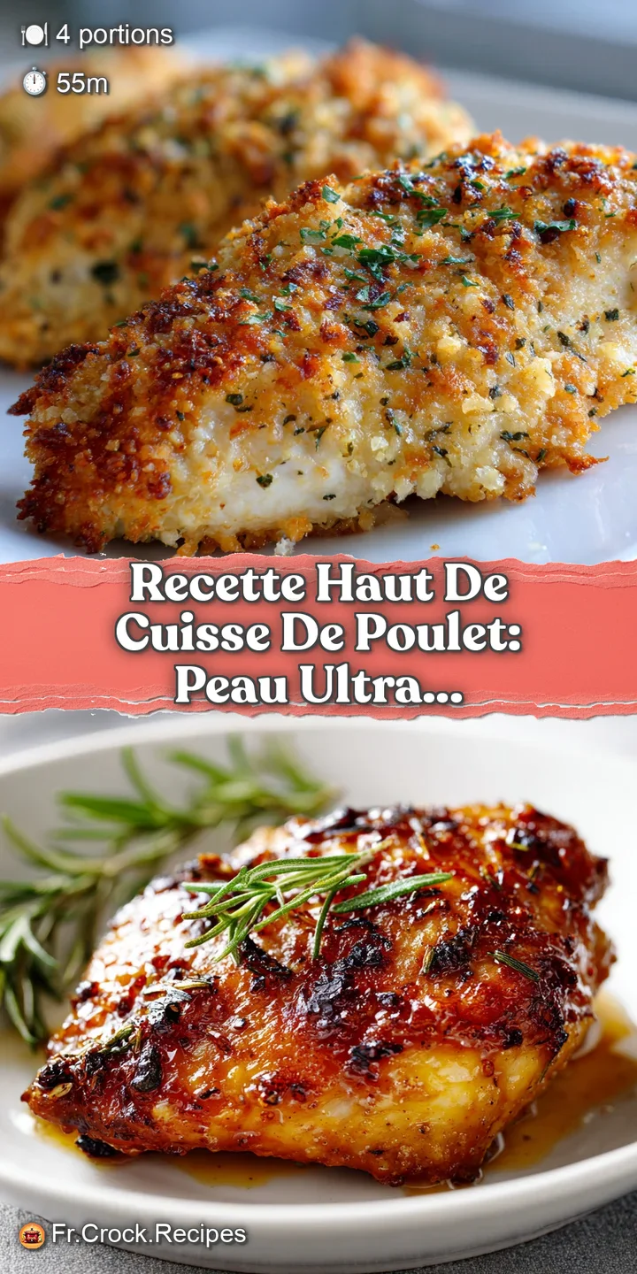 Close-up of a juicy, flavorful chicken thigh; the browned skin and savory juices create a mouthwatering moment.