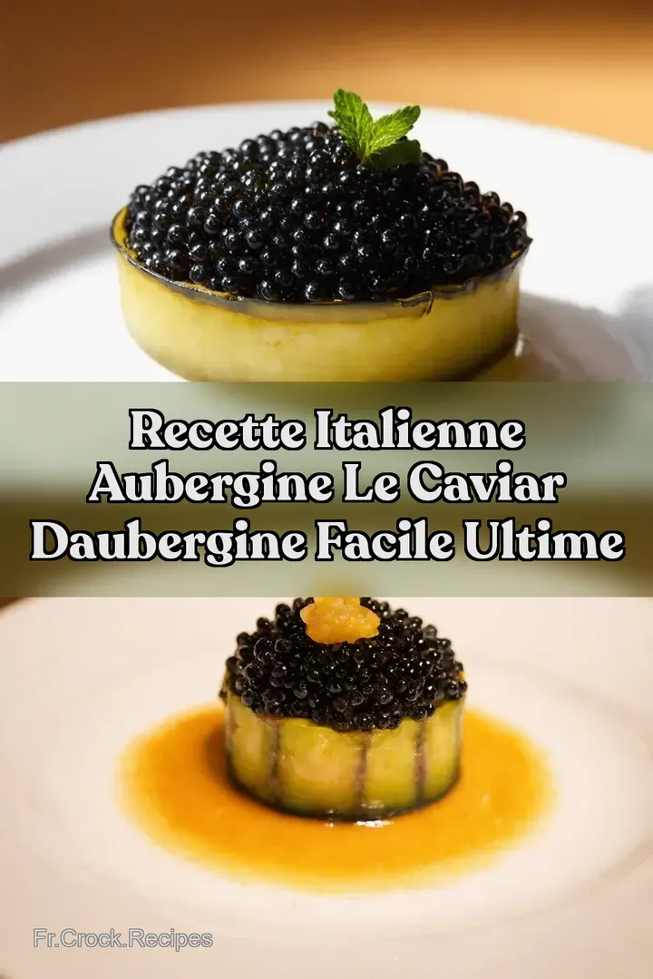 Recette Italienne Aubergine Le Caviar Daubergine Facile Ultime