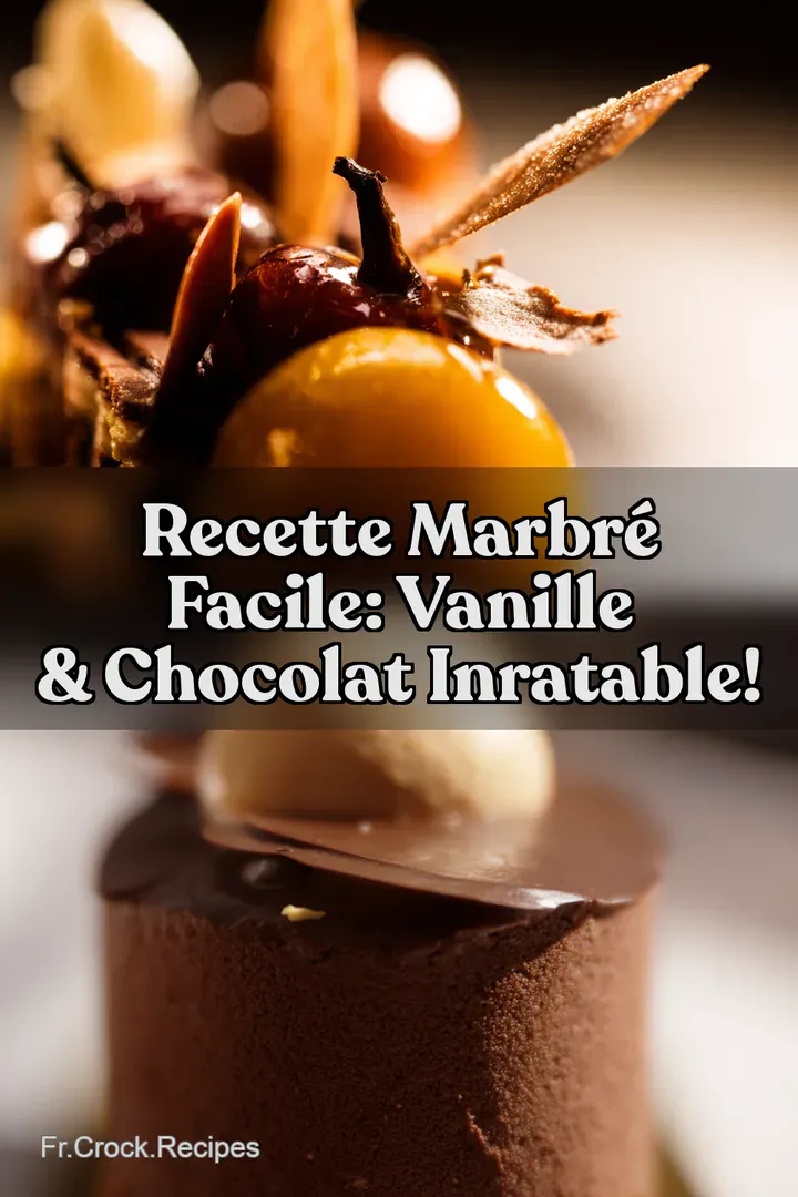 Recette Marbr&eacute; Facile: Vanille & Chocolat Inratable!