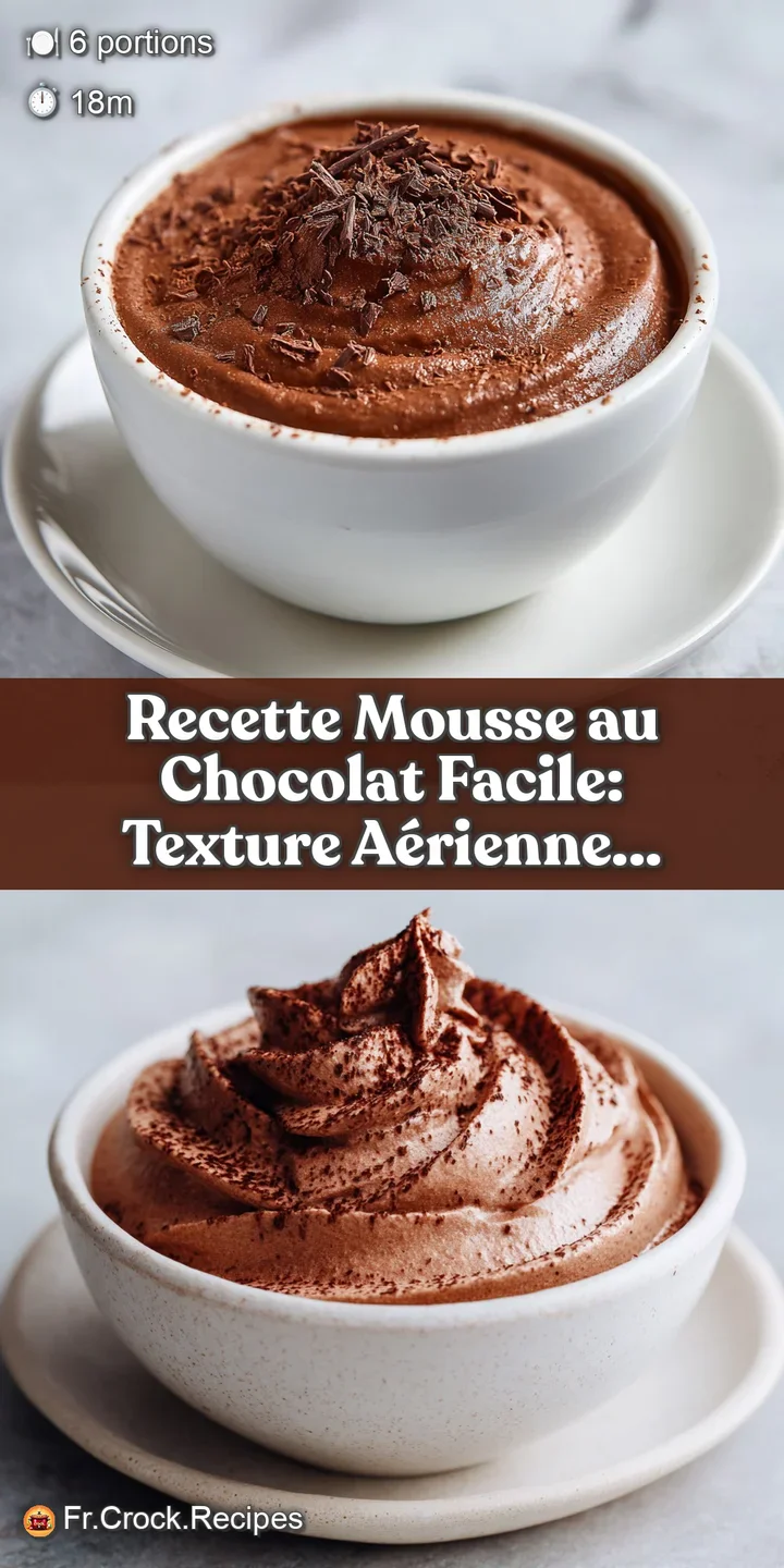 Close-up of intensely dark, velvety chocolate mousse, glistening with a slight sheen, highlighting its smooth, creamy text...