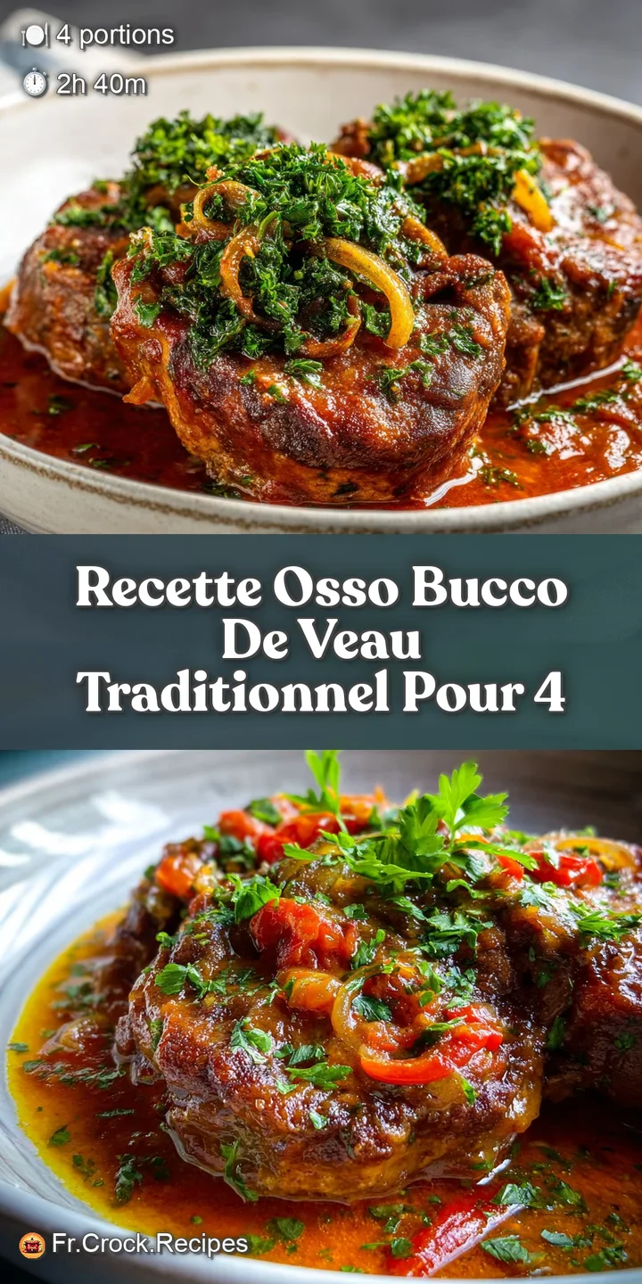 Close-up of tender osso bucco showing the moist, shredded veal, glistening sauce, and porous bone with visible, desirable ...