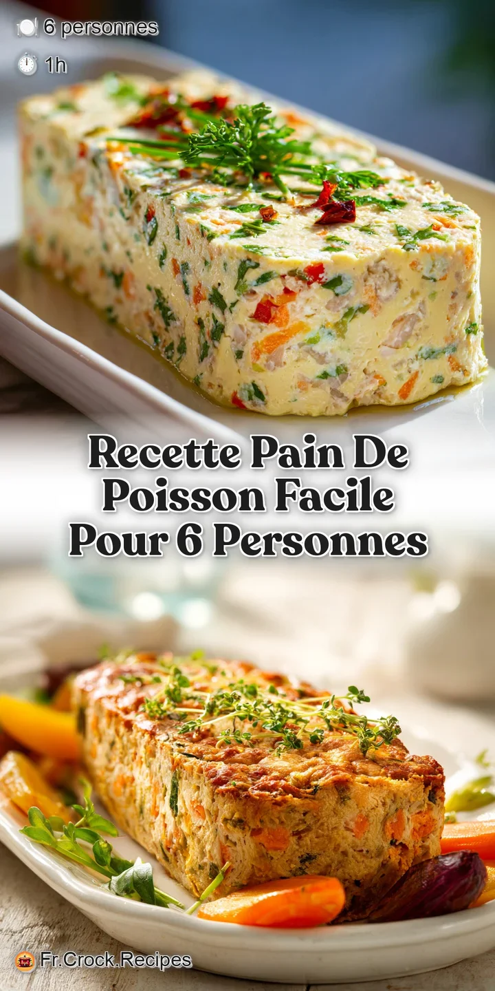 Close-up shows moist, flaky texture of the fish loaf, highlighting the golden crust and fresh parsley garnish.