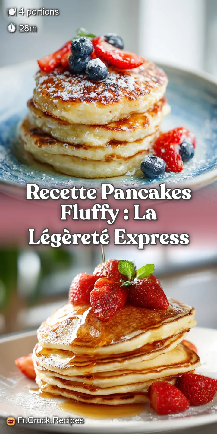 Close-up of a thick, fluffy pancake with a golden-brown exterior, showing its soft, airy texture.