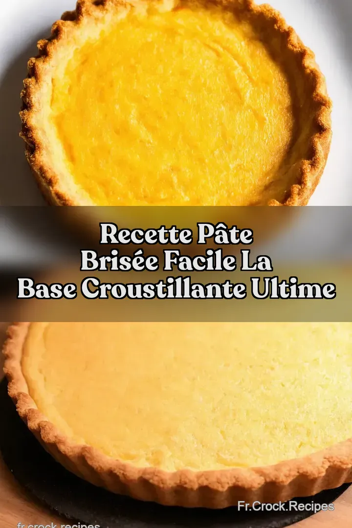 Recette P&acirc;te Bris&eacute;e Facile La Base Croustillante Ultime