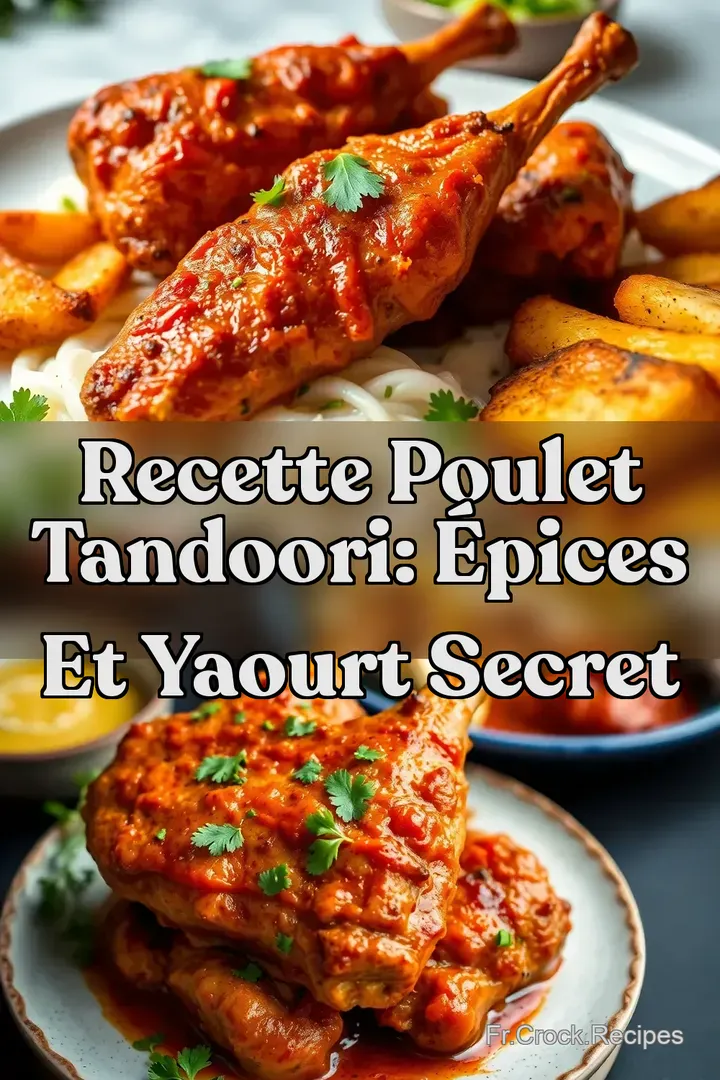 Recette Poulet Tandoori: &Eacute;pices et Yaourt Secret